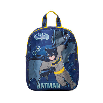 Zaino da scuola piccolo blu con stampa Batman, Idee Regalo Natale, SKU o942000076, Immagine 0